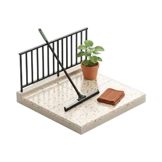 Terrace Cleaning